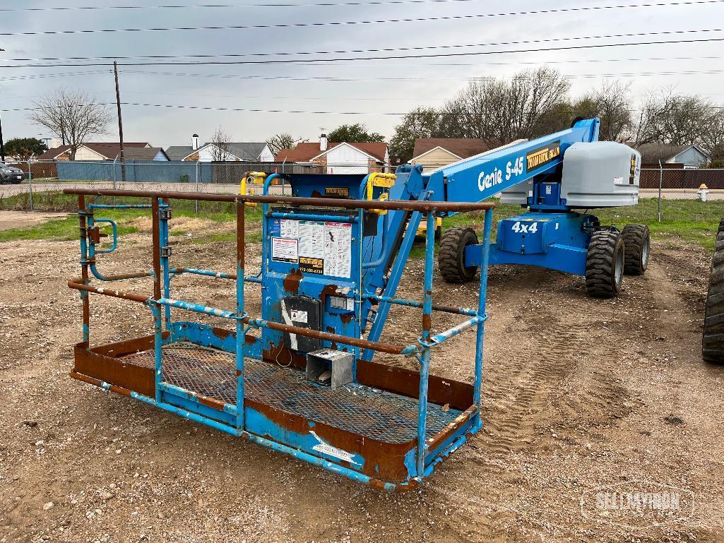 2017 Genie S-45 4x4 Boom Lift