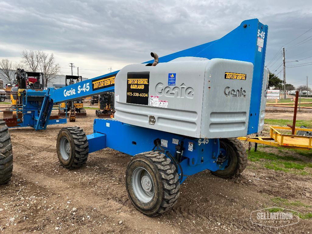 2017 Genie S-45 4x4 Boom Lift