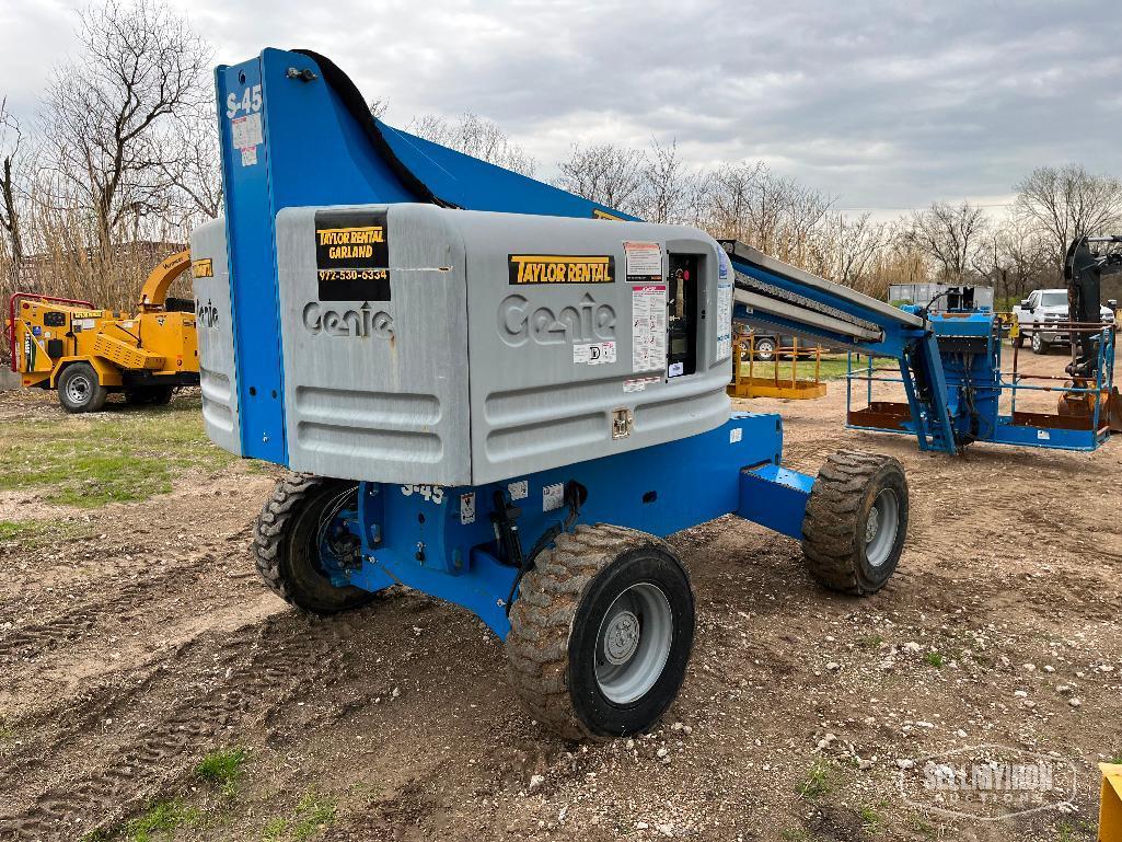 2017 Genie S-45 4x4 Boom Lift