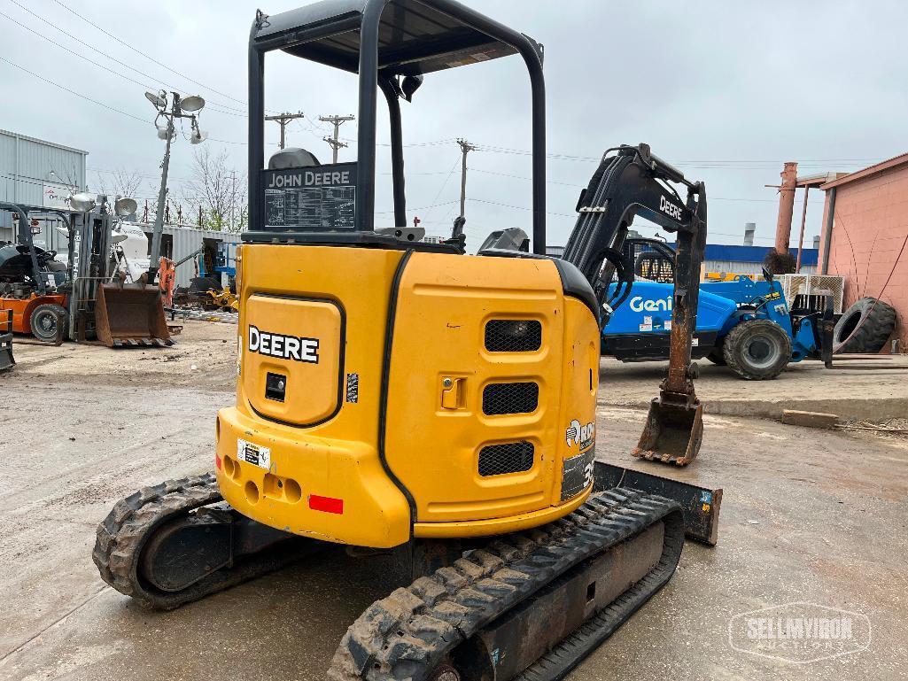 2016 John Deere 35G Mini Excavator