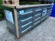 Unused TMG Industrial 10ft 20 Drawer Workbench [YARD 2]