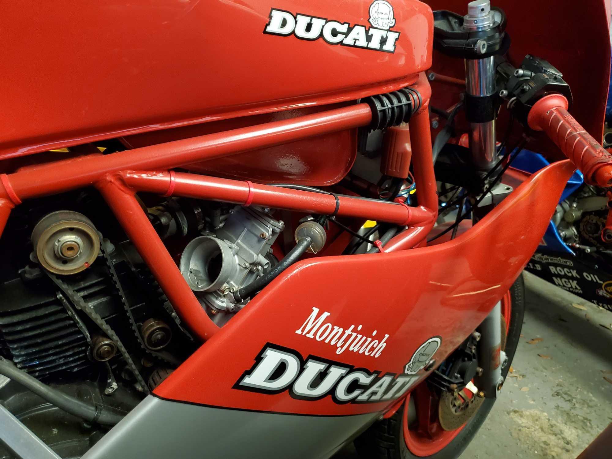 1990 Ducati (Montjuich?) 750 F1 Race special
