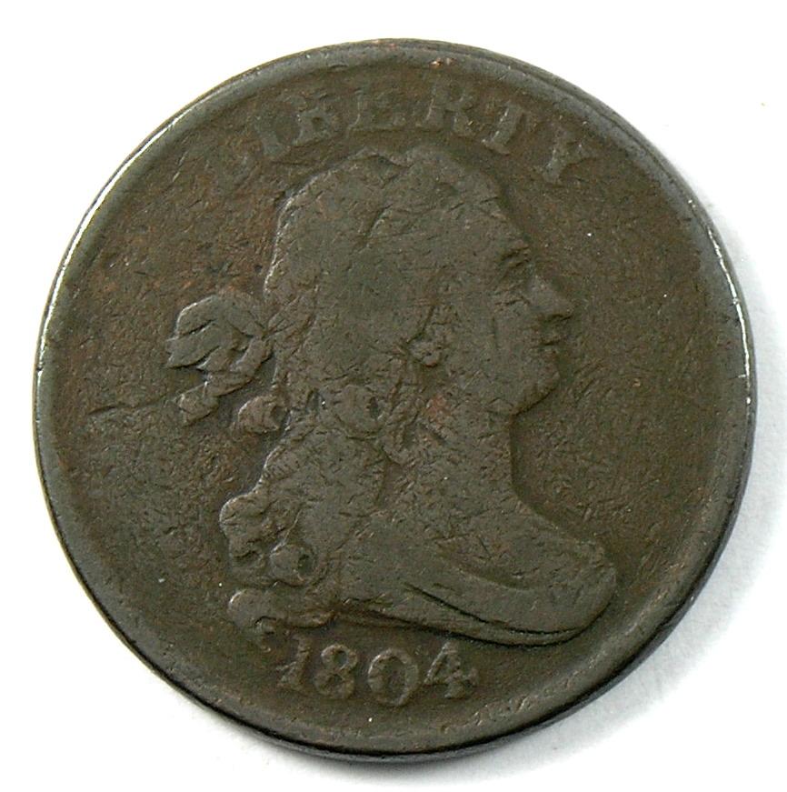 1804 U.S. Draped Bust Half Cent