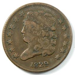 1829 U.S. Classic Head Half Cent