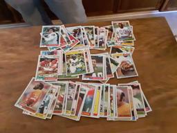 1981 Topps football loose cards total of 66