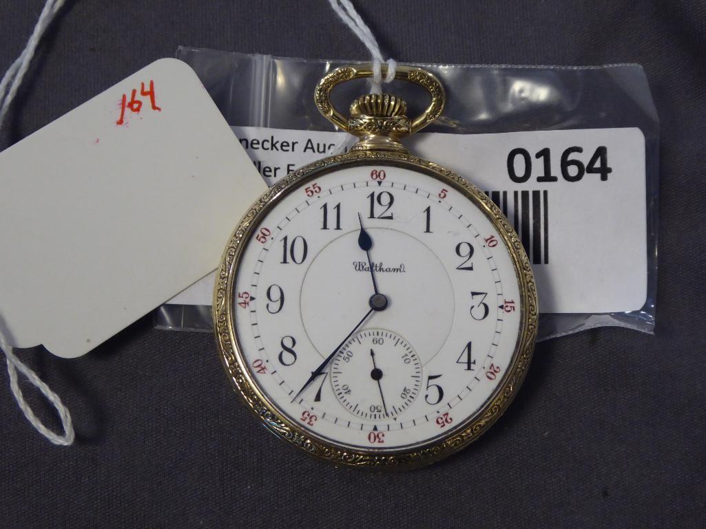 Waltham Ornate Ladies Watch 21 Jewels, Runs