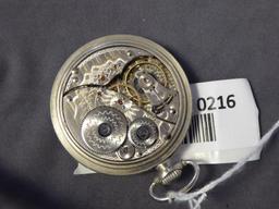 Elgin, Open Face, Lever Set, 21 Jewels, runs