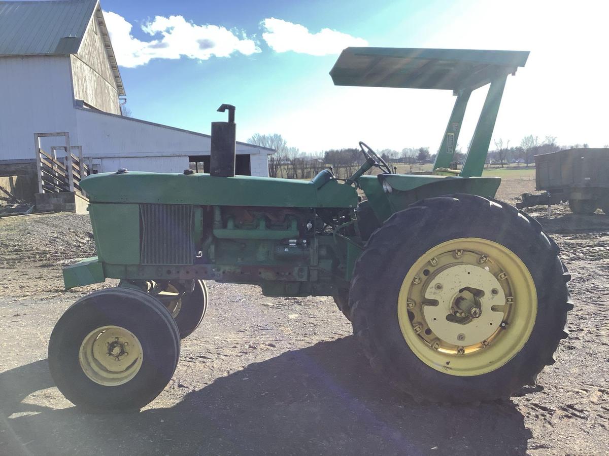 John Deere 4020, side console synchrange dual remotes