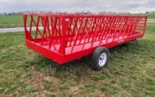 7'x 18' Martins Hay Feeder Wagon