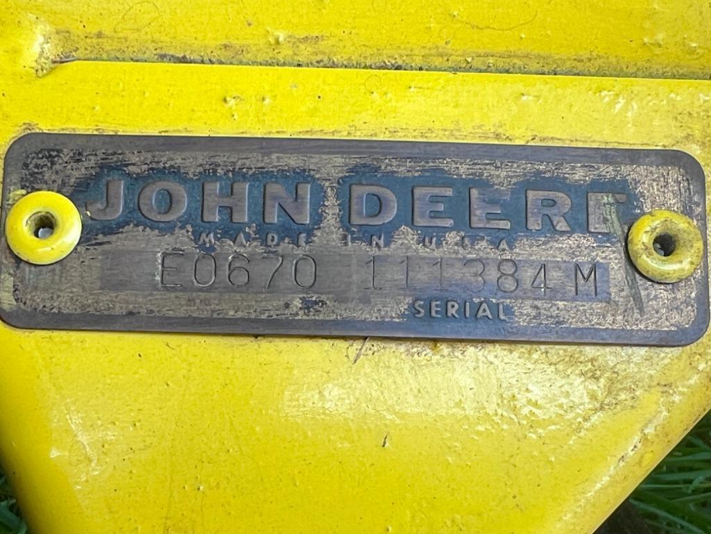 John Deere 112 Fully Restored, 48? Deck