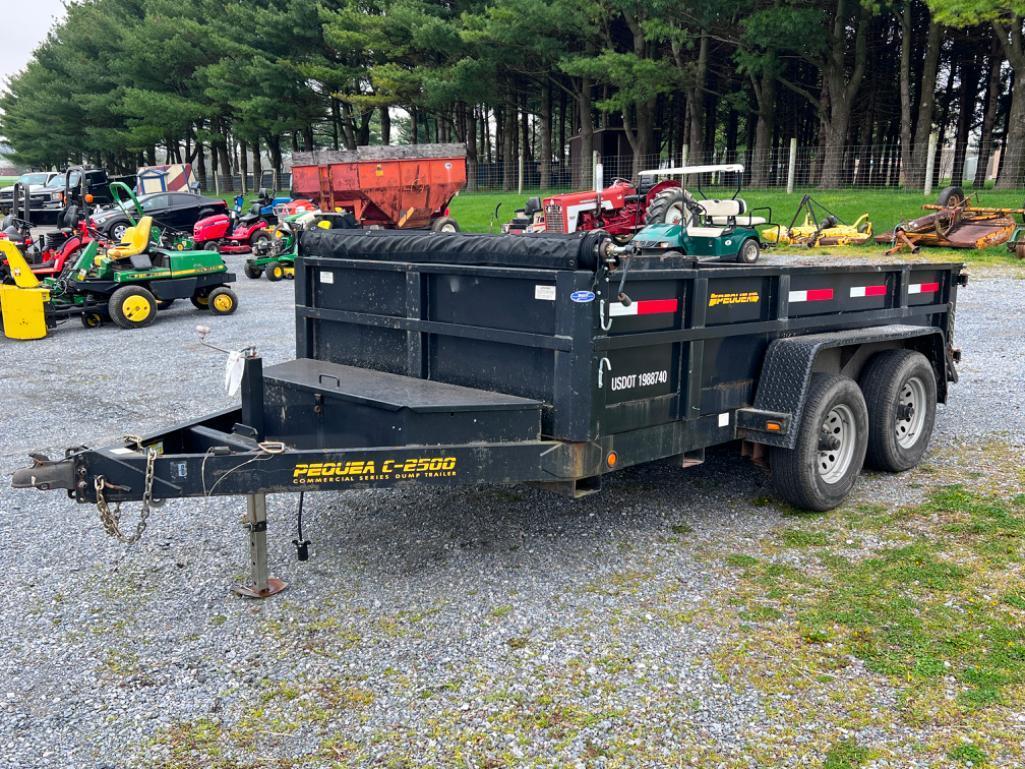 2014 Pequea 7X12 Dump Trailer