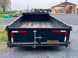 2014 Pequea 7X12 Dump Trailer