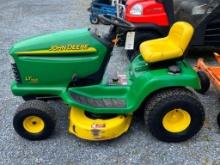 John Deere LT150 Lawn Tractor 429 Hrs 40? Deck