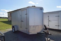 HALLMARK 16' ENCLOSED TRAILER