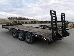 Hudson 9 Ton 18' Deck 2' Dovetail Ramps Tri Axle