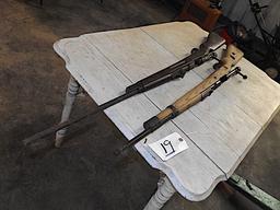 (2) bolt action army rifles (relics)