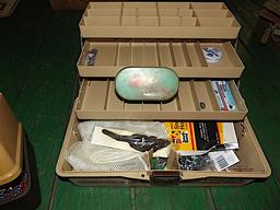 (2) tackle boxes