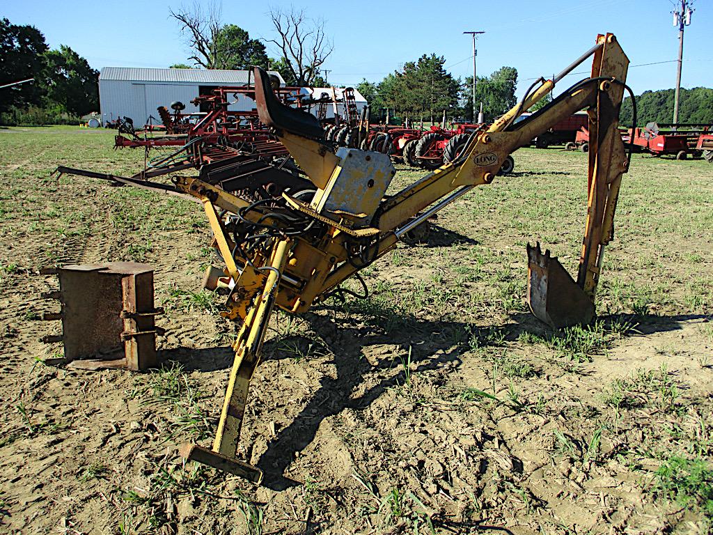 LONG 1199 3PT BACKHOW, PTO PUMP, EXTRA 2' BUCKET