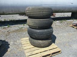 4 PIECE 12.5-16 IMPLEMENT TIRE/RIMS