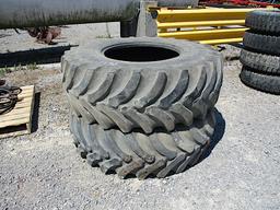 PAIR OF 18.4-26 TIRES