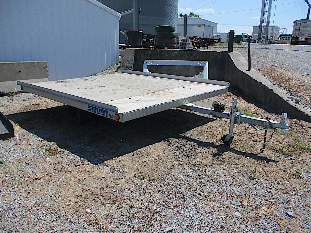 STARR ALUMINUM SNOWMOBILE TRAILER (2 PLACE)