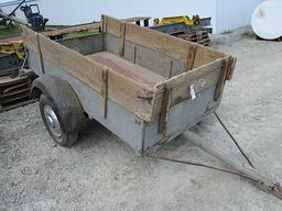 2 WHEEL TRAILER W/ SIDES