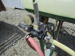 JD SPRAYER ON TRAILER