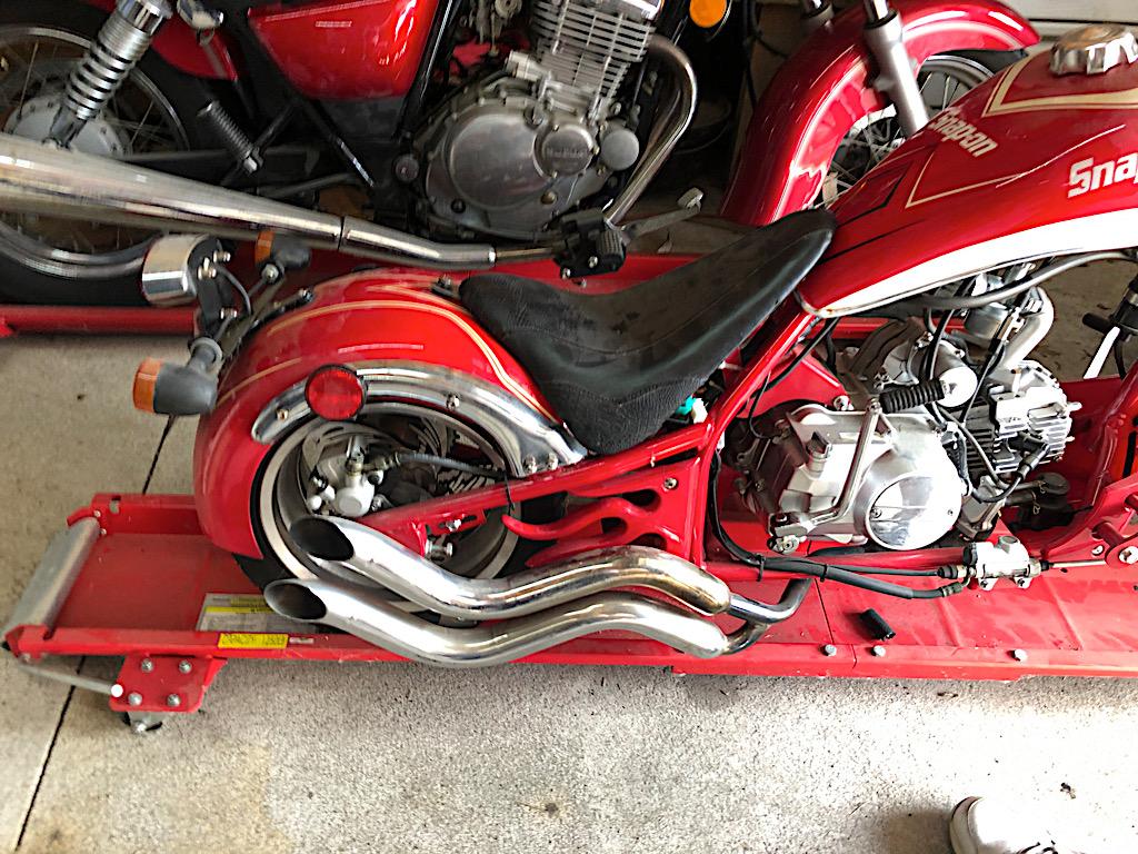 SNAP-ON MINI CHOPPER MOTORCYCLE