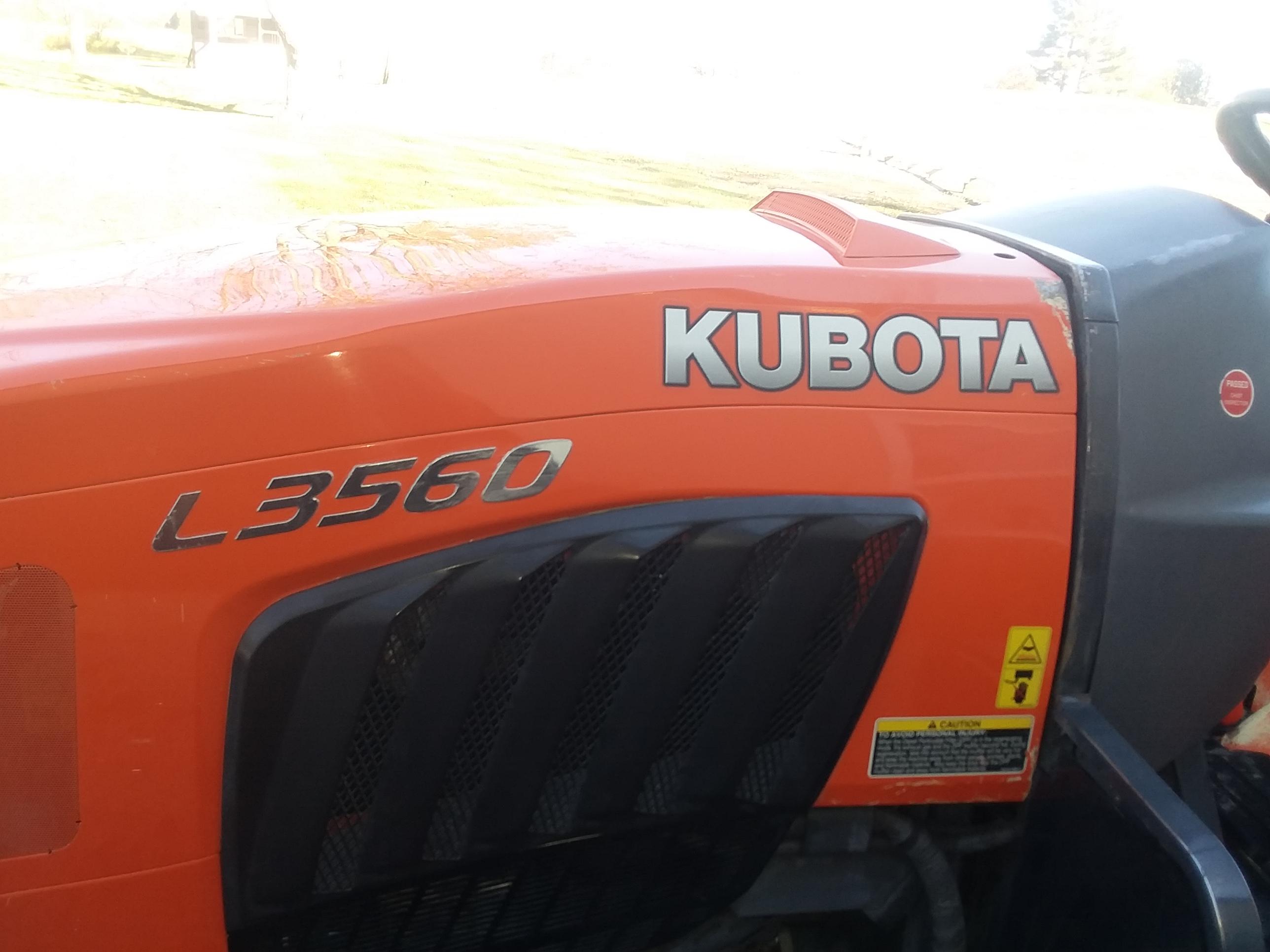 KUBOTA L3560 COMPACT TRACTOR
