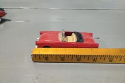 4 - 1/43 SCALE CARS, 3 -  1/32 SCALE CARS
