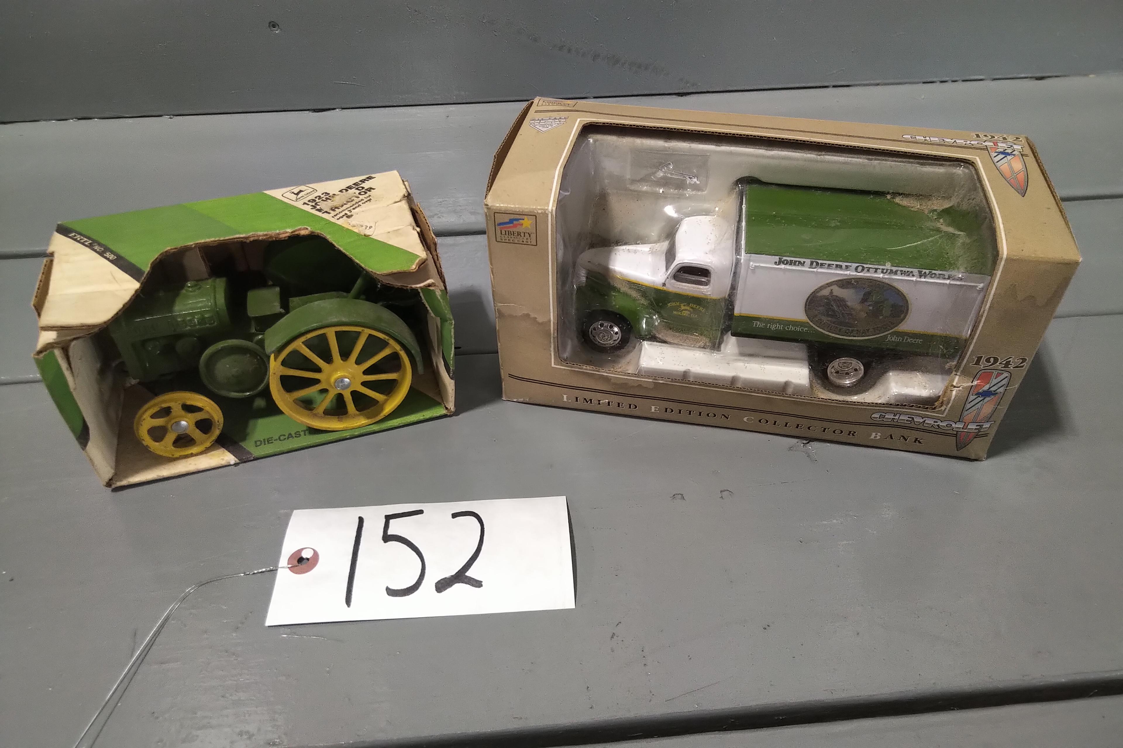 1/24 SCALE ERTL 1923 JOHN DEERE MODEL D