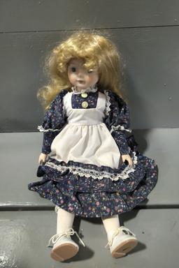 7 PORCELAIN DOLLS