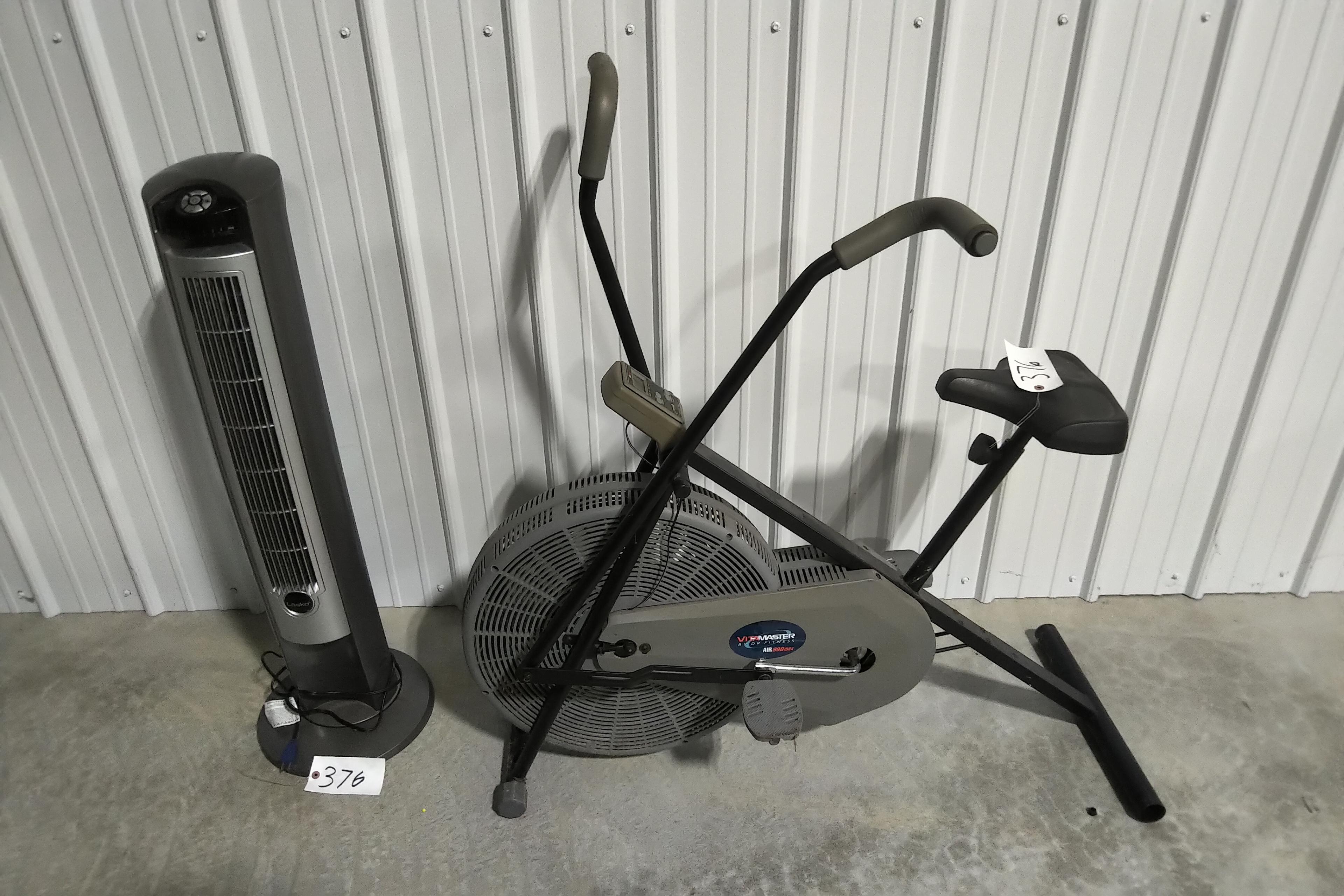 VITAMASTER AIR 990 EXERCIZE BIKE, FAN