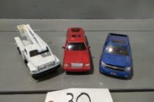 3 - 1/24 SCALE VEHICLES