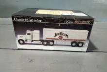 1/18 SCALE JIM BEAM SEMI AND TRAILER NEW IN BOX