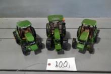 1/16 SCALE JOHN DEERE 5115 M TRACTOR, 2 - 1/16 SCALE JOHN DEERE TRACTORS