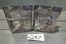 KEN GRIFFEY JR AND DEREK JETTER FIGURINES