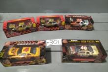 5 - 1/24 SCALE RACING CHAMPION SIGNITURE NASCARS NEW IN BOX