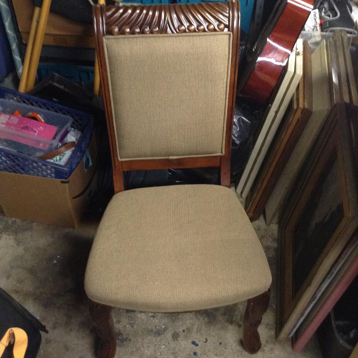 Antique - Vintage - Furniture; Art Deco Chair Upholstered