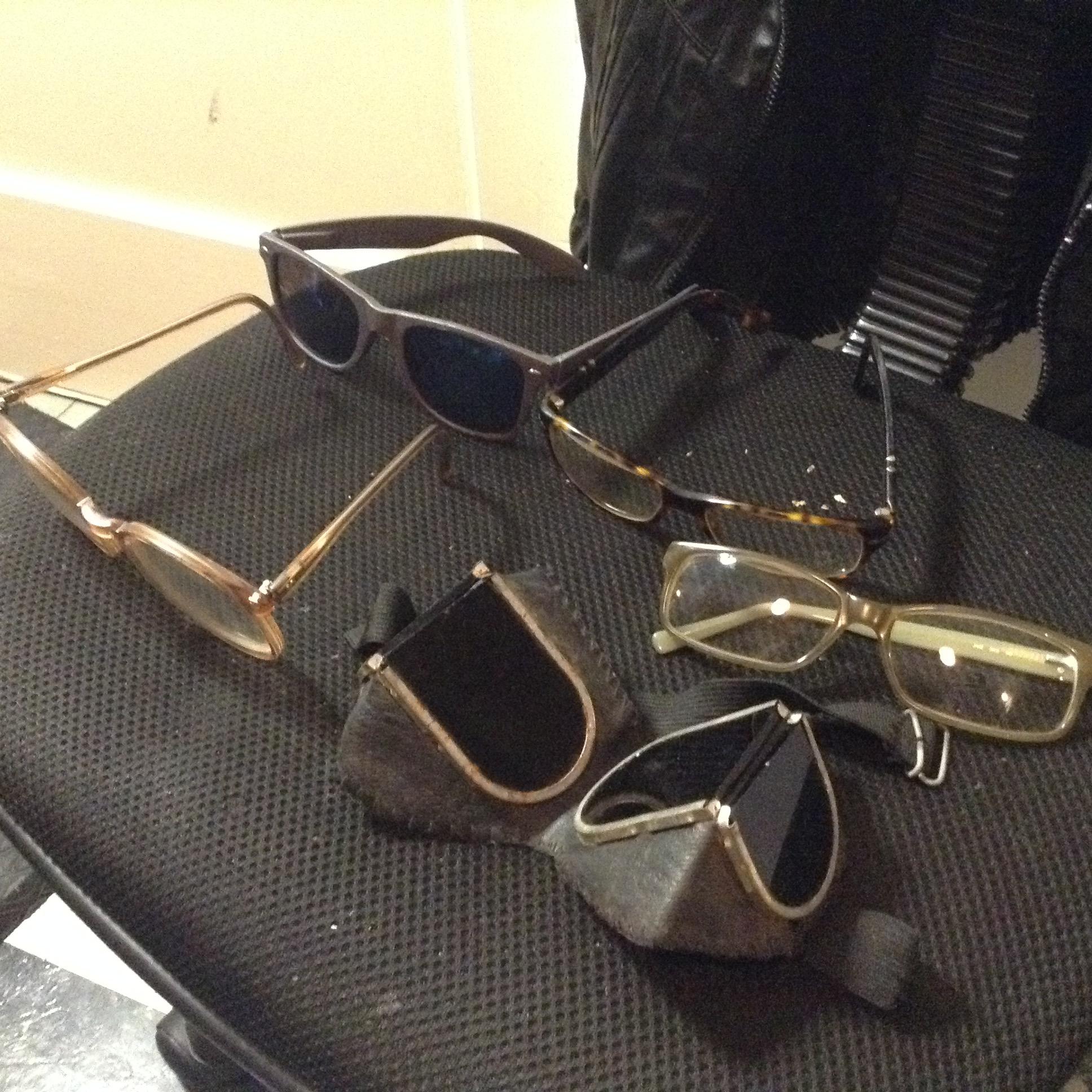 Accessories - Designer - Sunglasses; 5 Pair Of Sunglasses