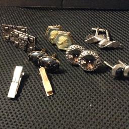 Accessories - Designer - Men; 5 Sets Of Cuff Links