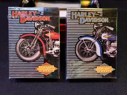 Harley Davidson Historical Playing Cards