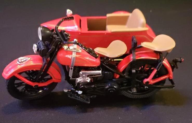 Harley Davidson 1933 Collectible Motorcycle/Sidecar Bank