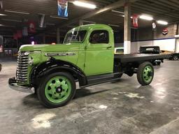 1939 GMC AC302 1.5 TON FLAT BED FARM TRUCK