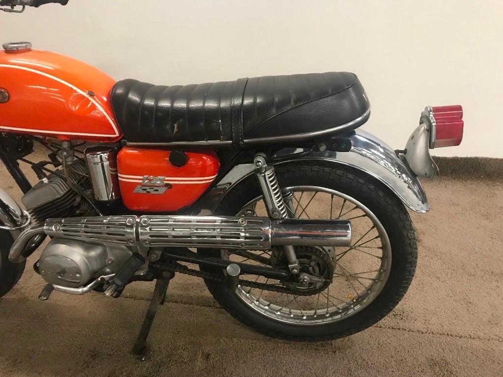 1968 Yamaha 125 Motorcycle