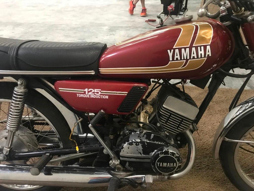 1975 Yamaha 125 Motorcycle