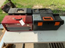 4 TOOL BOXES