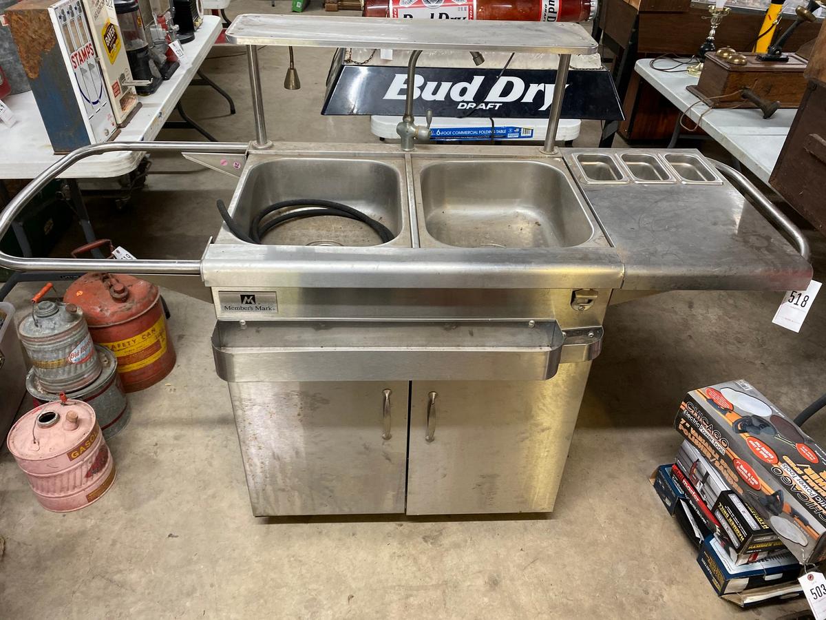 STAINLESS STEEL MEMEBERS MARK SINK