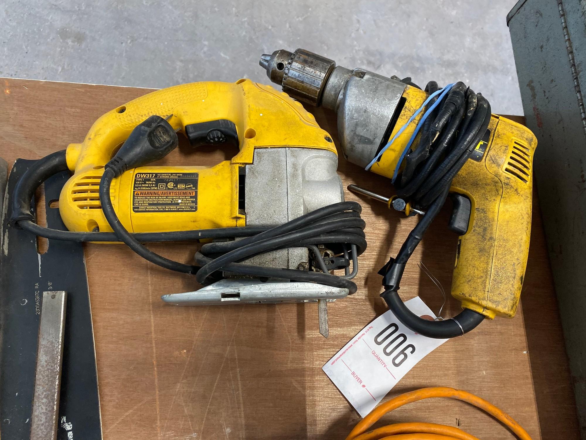 Dewalt Drill & Jig Saw