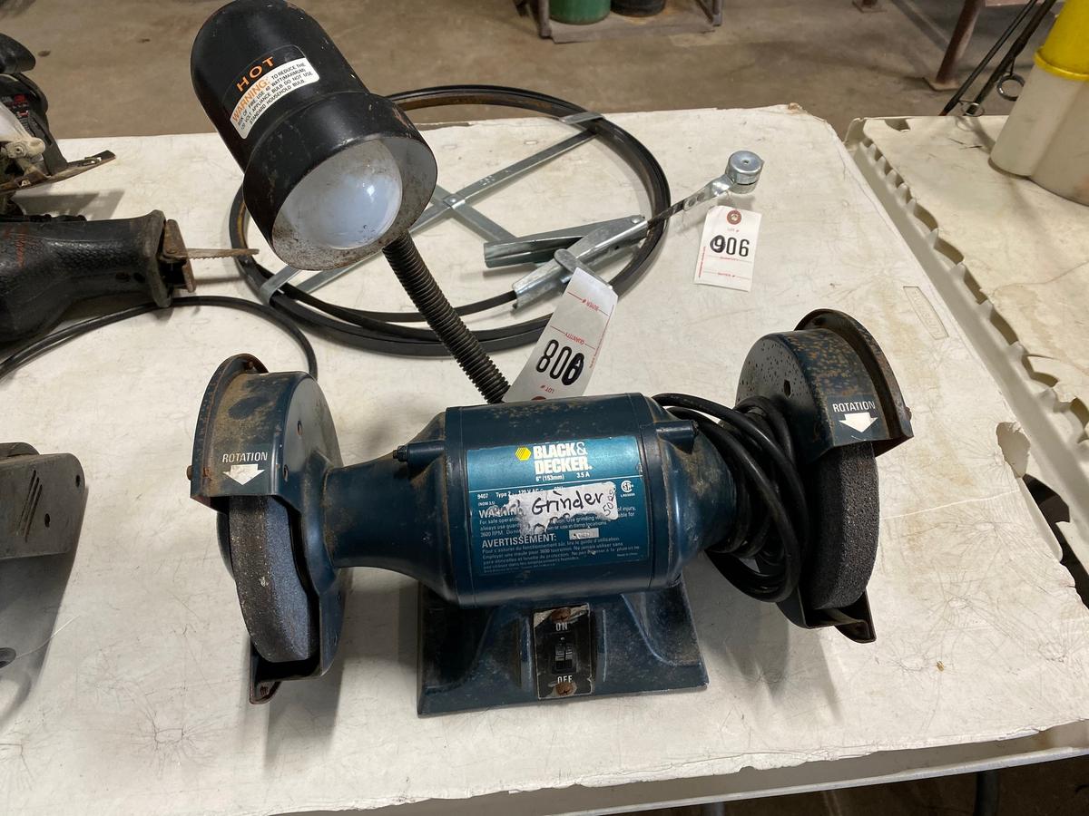 Black & decker bench grinder